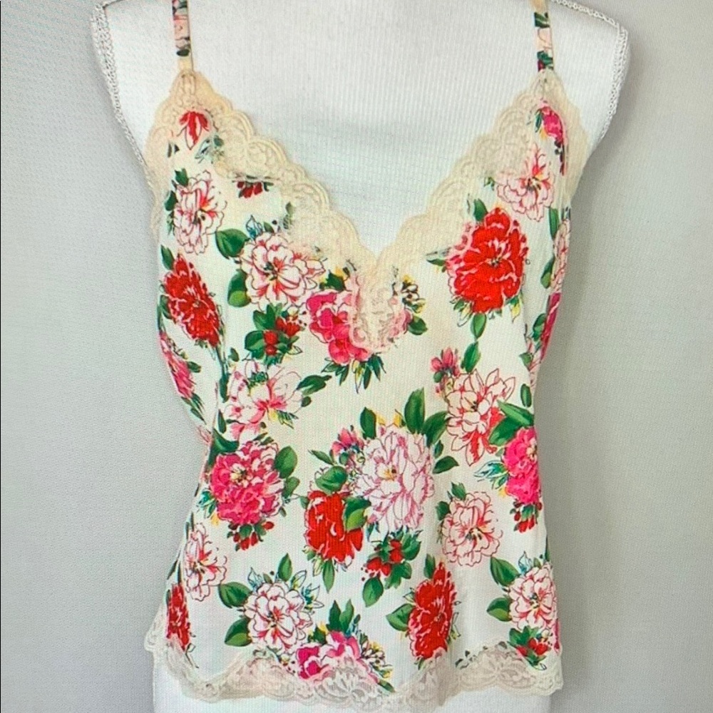 Multicolored Sleeveless Bustier Camisole Top